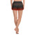 Women’s Recycled Athletic Shorts - Black/Red Fish Pattern