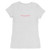 Ladies' short sleeve t-shirt - Fish outline