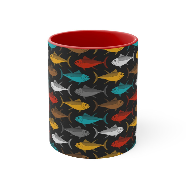 Colorful Fish Coffee Mug, 11oz