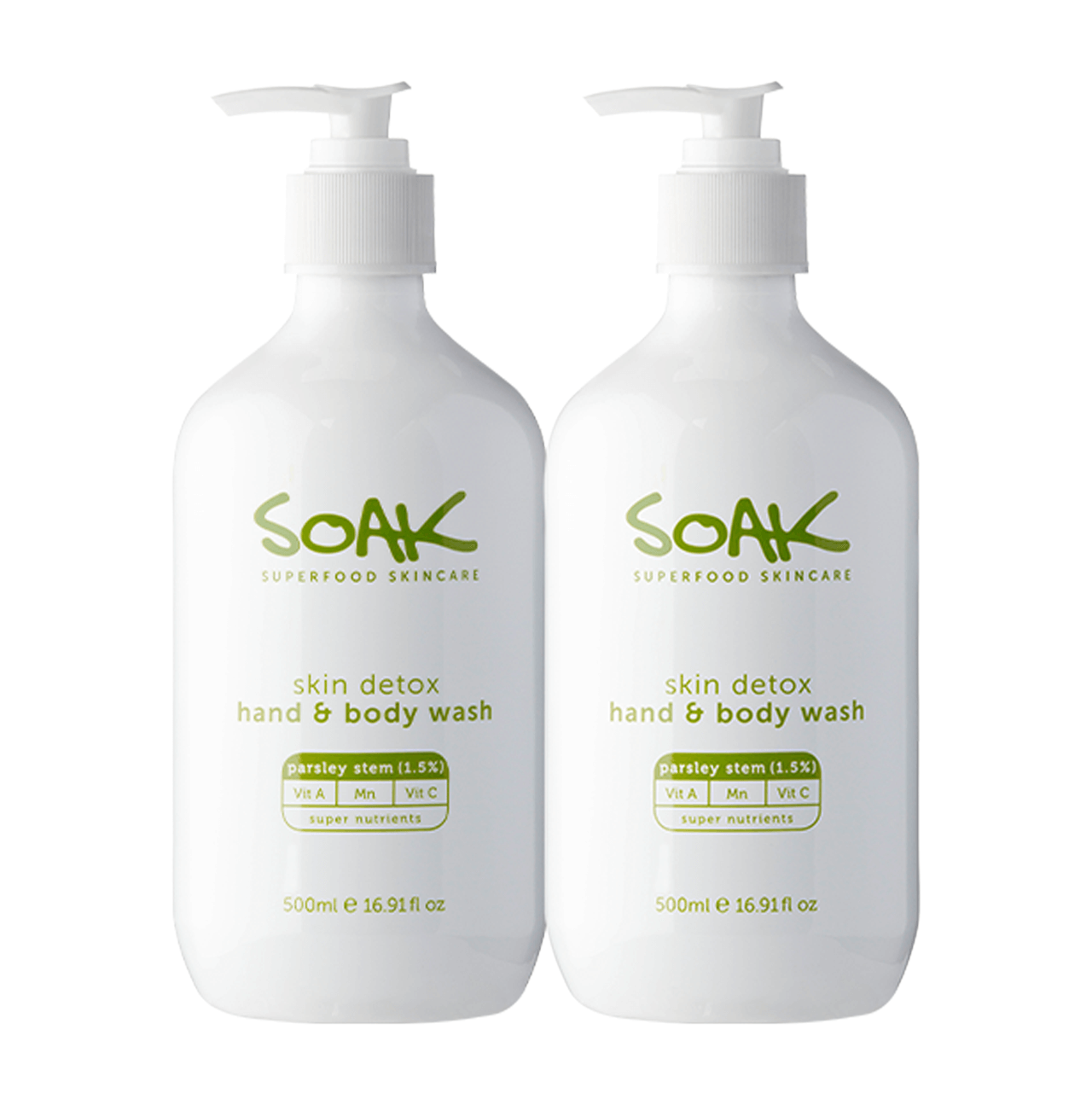 Skin Detox Hand & Body Wash Duo