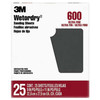 3M™ Wetordry™ Sanding Sheets, 9 in x 11 in, 25 sheets/pk