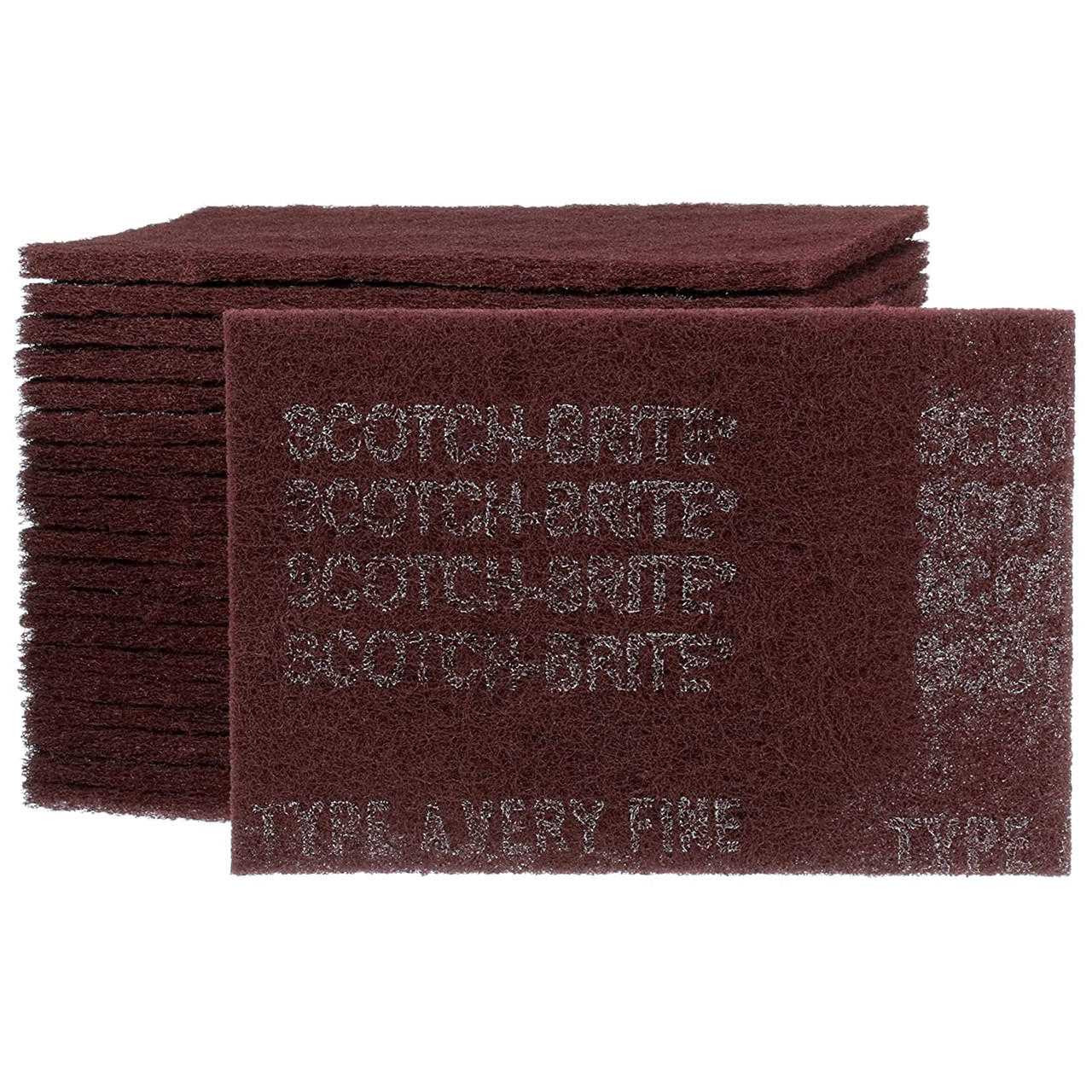 3M Scotch-Brite Maroon General Purpose Hand Pad (20 Pack)