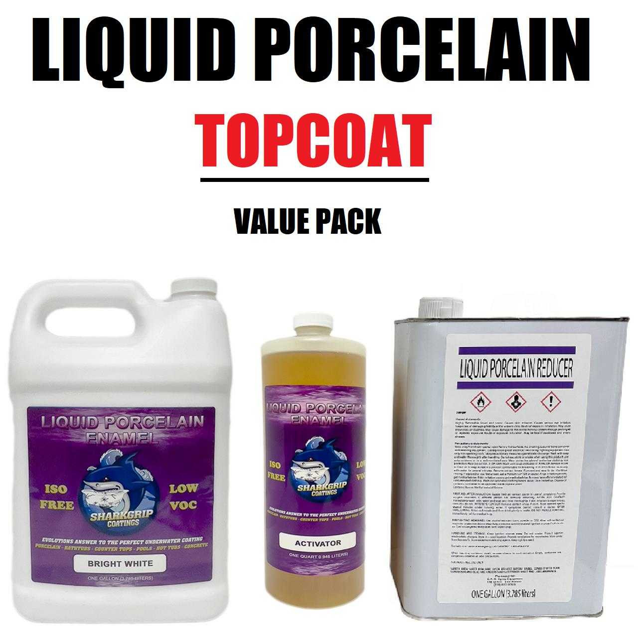 Liquid Porcelain Enamel Value Pack ( Includes 1 Gal Reducer )