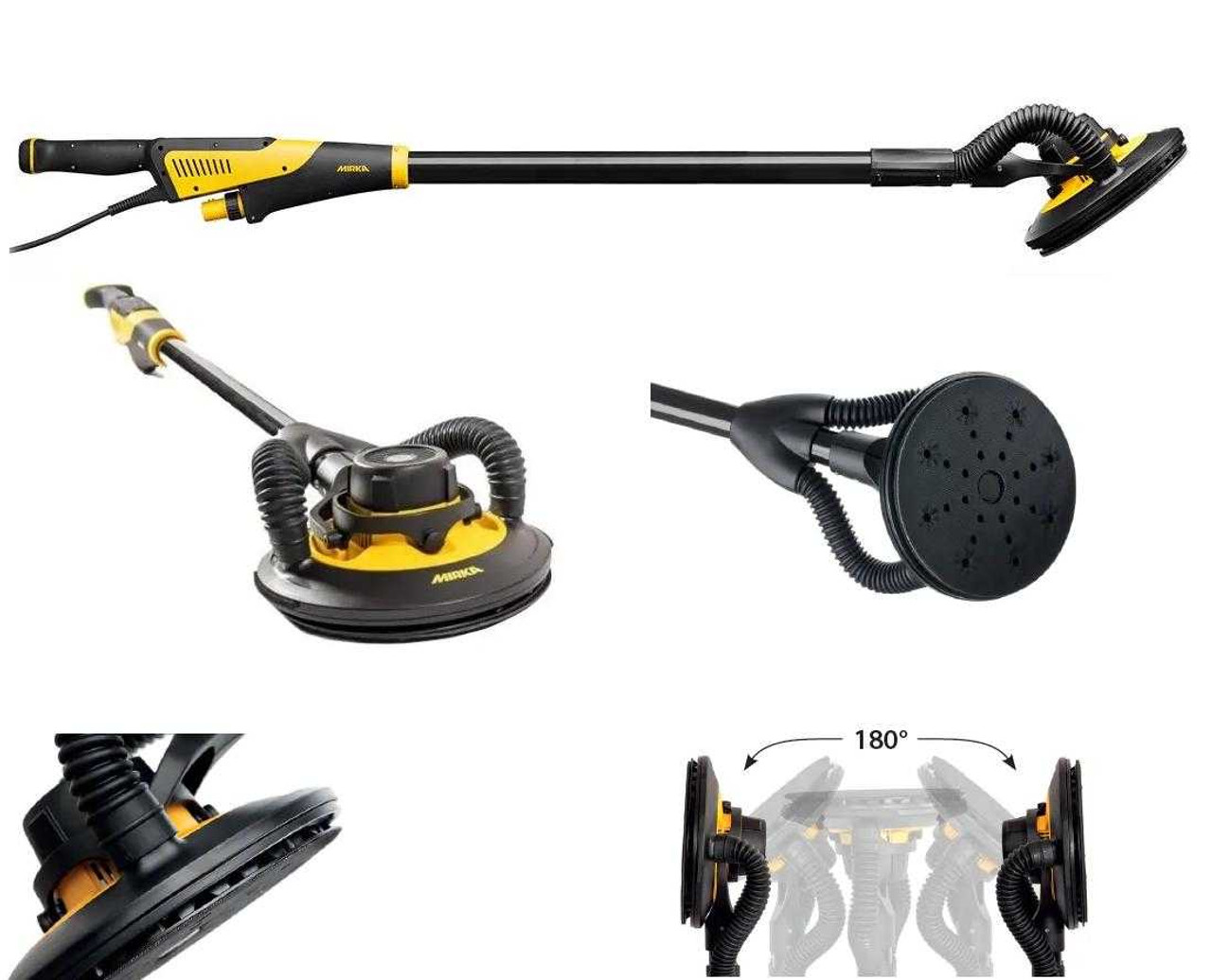 Mirka Leros 950CV, 9in, 5mm Orbit, Electric Random Orbital Drywall