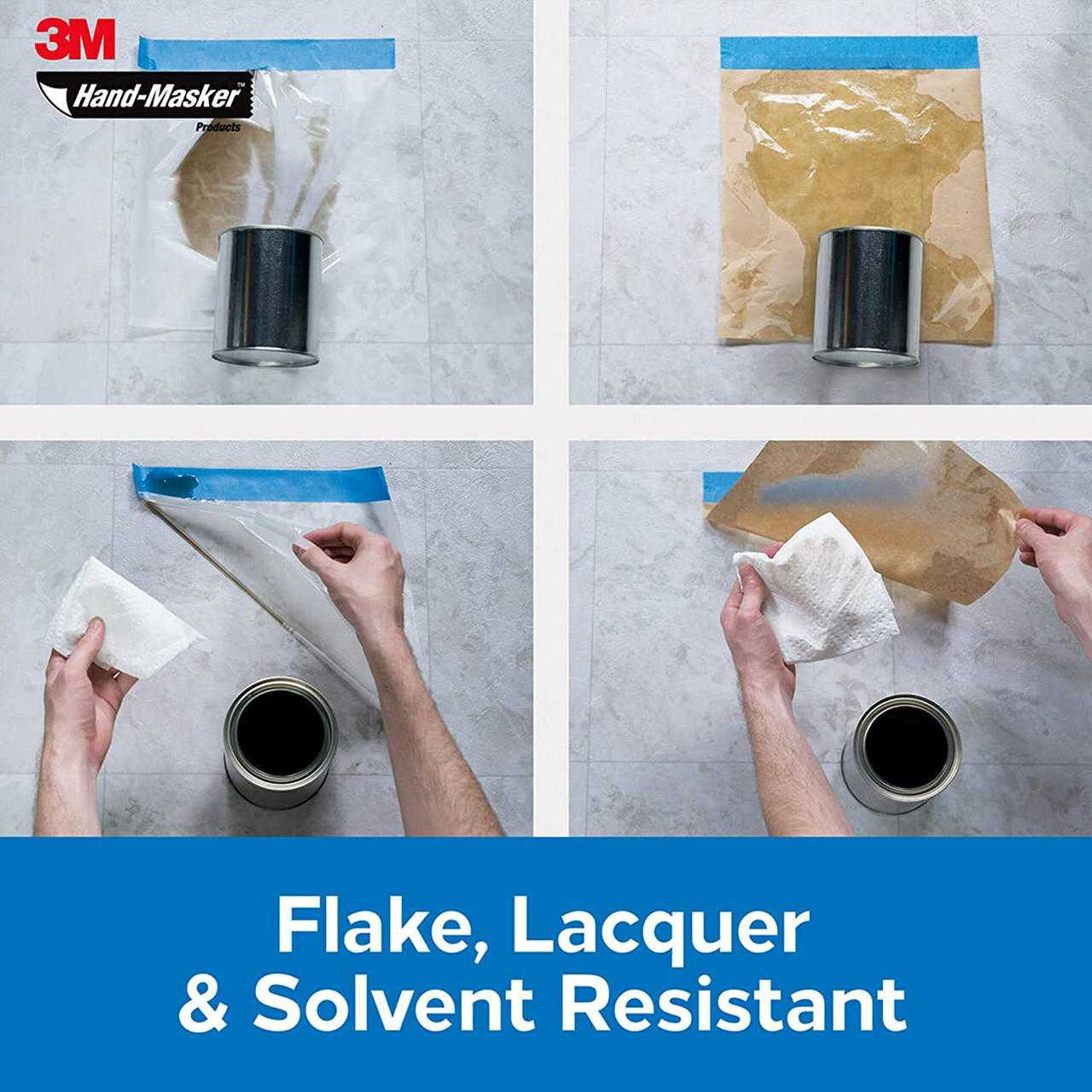 3M™ Hand-Masker™ Masking Film MFB-9, 9 ft x 400 ft x .31 mil (2,74 m x 121 m x .00787 mm)