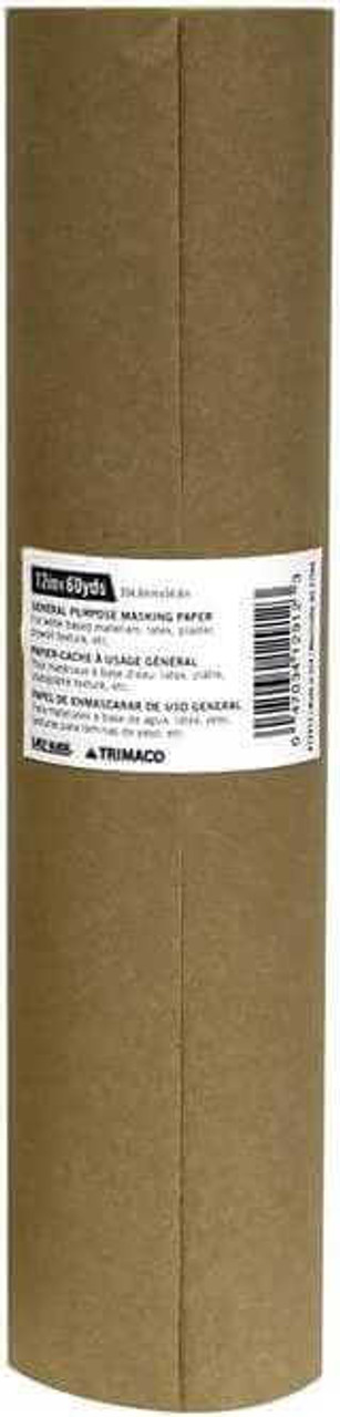 6" - 9" - 12 " Inch Brown Masking Paper