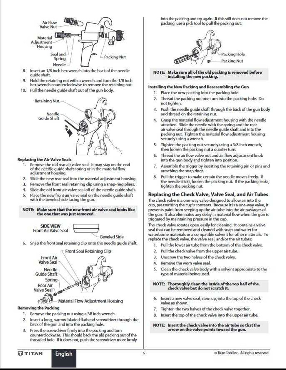 TItan Maxum II Turbine HVLP Spray Gun