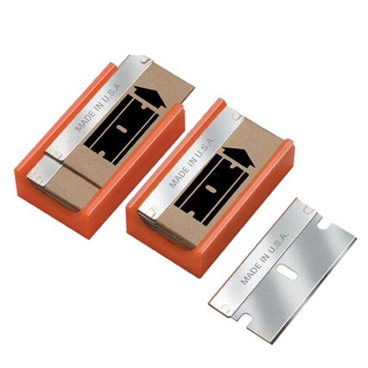 Razor Knife Razor Blades Replacement with Safety Dispenser
