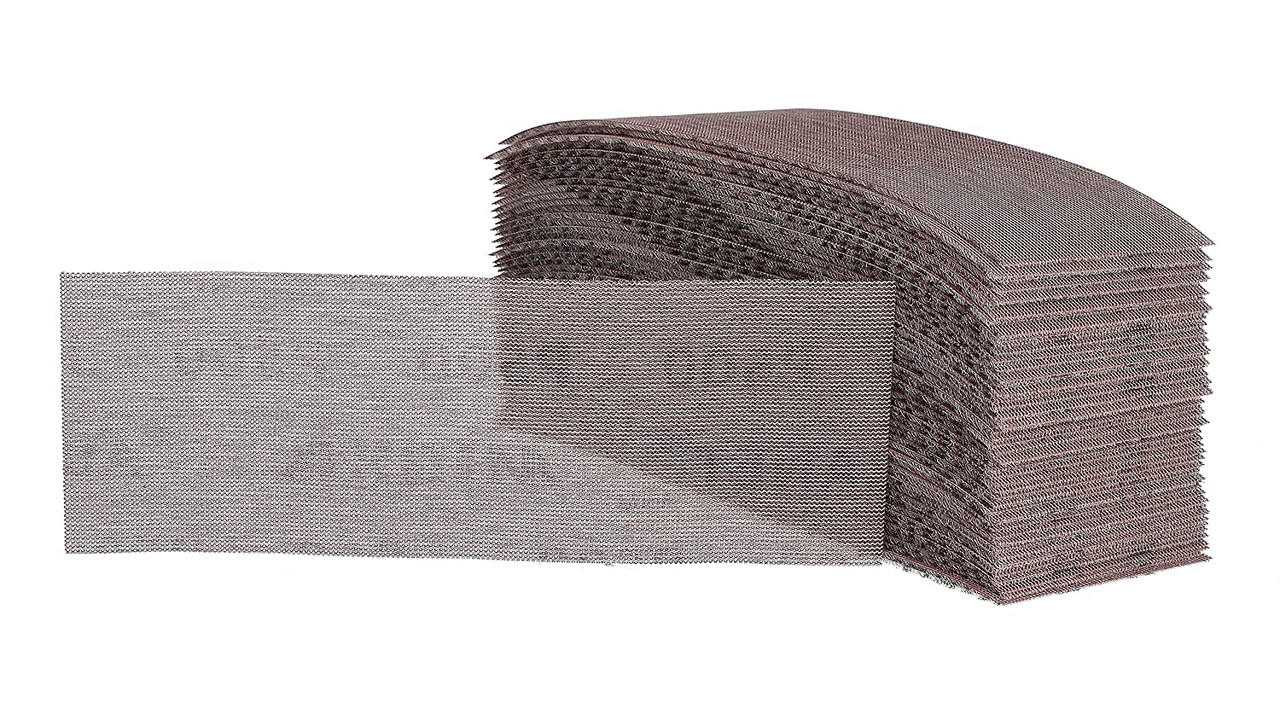 2-3/4 x 8-Inch 80 Grit Mesh Abrasive Dust Free Sanding Sheets, Box of 50 Sheets