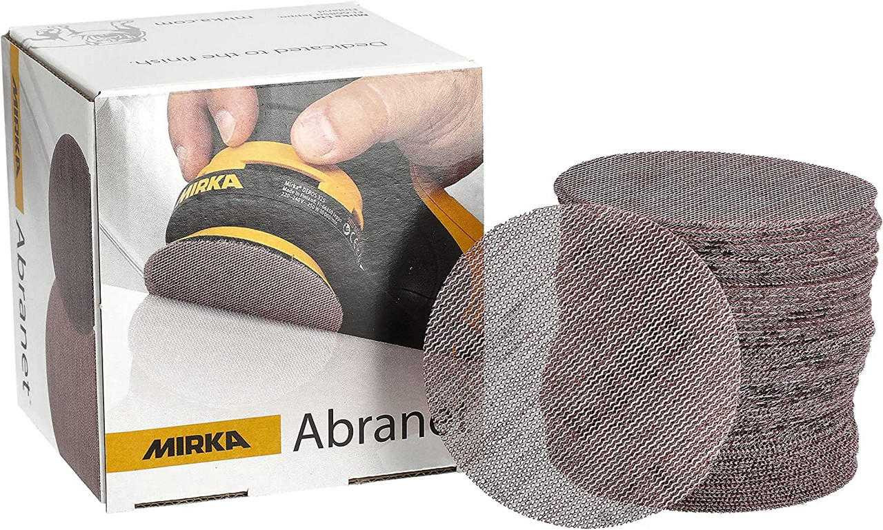 3-Inch Grit Mesh Abrasive Dust Free Sanding Discs Box of 50 Discs