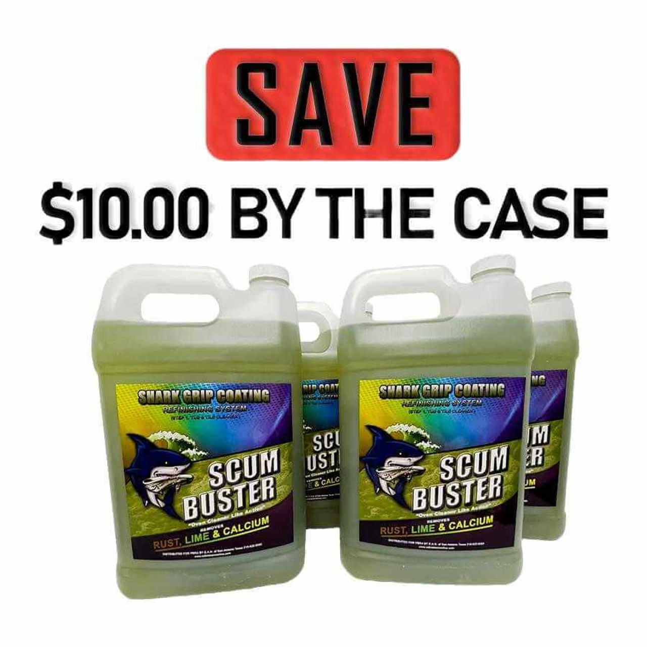 Industrial Soap Scum Buster Bathtub and Tile Cleaner