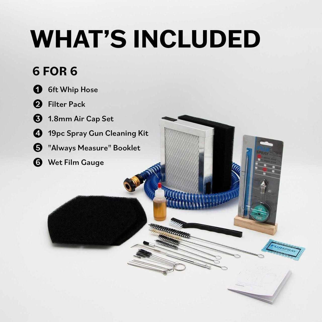 Fuji D6™ 6-Stage HVLP Spray System with T-75G Spray Gun Part