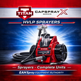 Titan  Capspray X Series Turbine Hvlp Sprayers