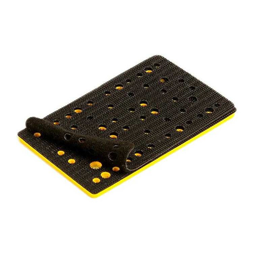 Mirka 3" x 5" Grip Faced Multi-Hole Vacuum Backing Pad, 46H (for DEOS 353)