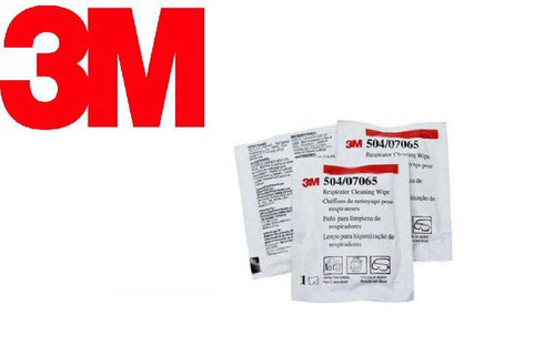 3M Respirator Cleaning Wipes 504/07065