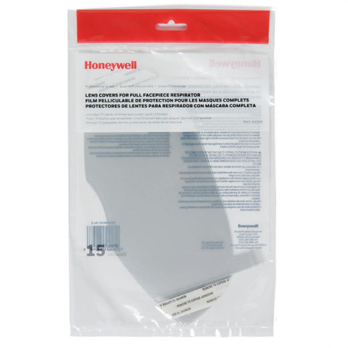 Honeywell 5400 Full Facepiece Respirator Disposable Lens Covers 