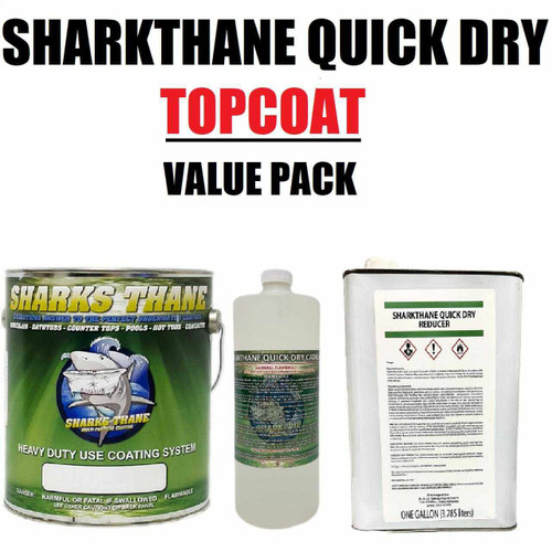 SHARKTHANE QUICK DRY Value Pack - Includes 1 Gallon of Reducer