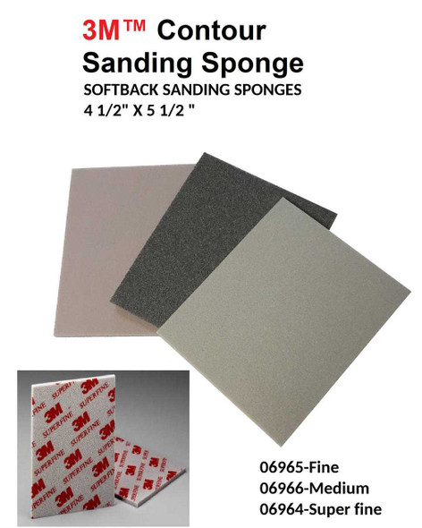 3M™ Contour Sanding Sponge