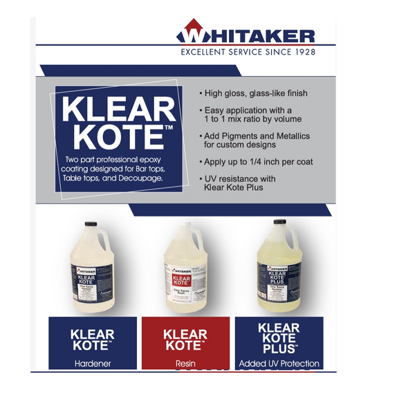 Whitaker 100% Solids Epoxy — Flood Coat