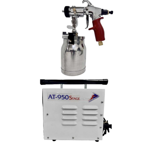 American Turbine AT-950 Two Stage with Siphon Spray Gun