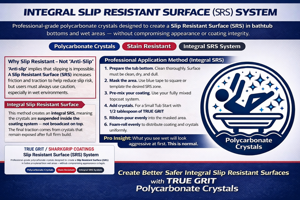 True Grit Polycarbonate Crystals