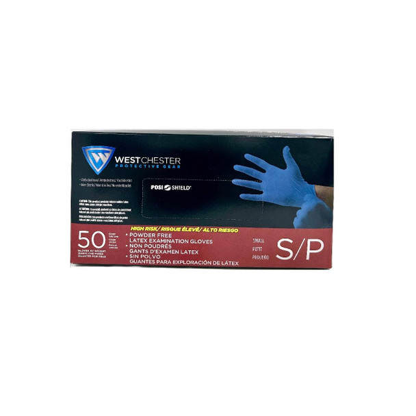 Posi Shield High Risk Powder Free Latex Gloves
