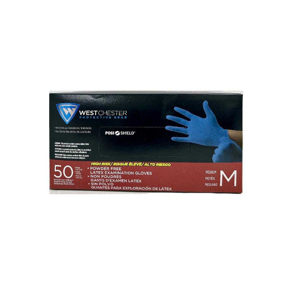 Posi Shield High Risk Powder Free Latex Gloves