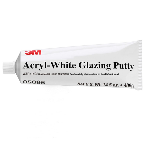 White Acrylic-White Glazing Putty 14.5 oz