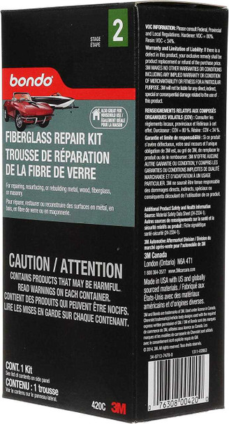 Bondo FiberGlass Blanket Repair Kit