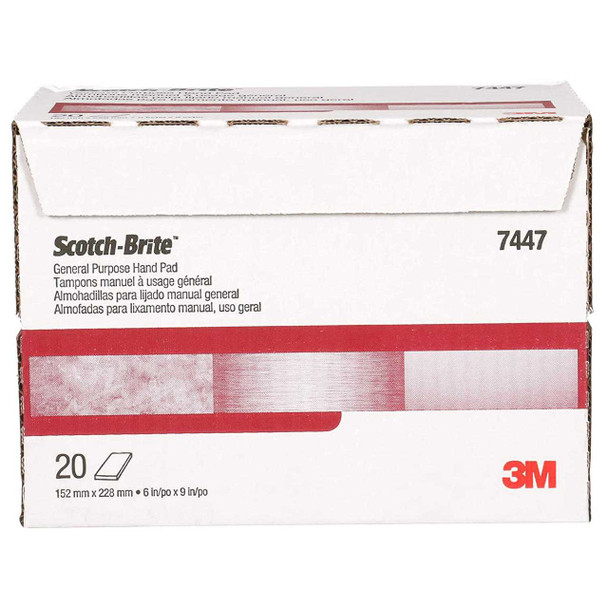 3M Scotch-Brite Maroon General Purpose Hand Pad (20 Pack)