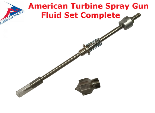 American Turbine Spray Gun Fluid Set Complete