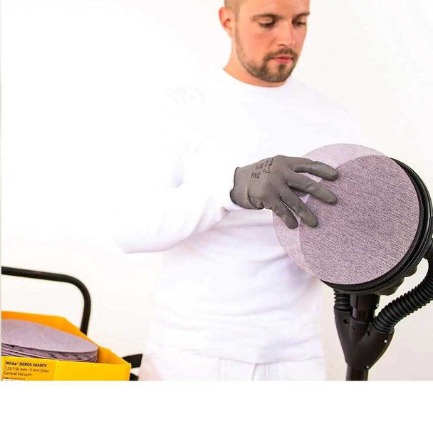 Mirka Leros 950CV, 9in, 5mm Orbit, Electric Random Orbital Drywall Sander & Dust Extractor Set