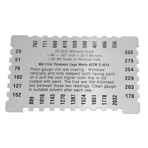 Wet Film Gauge