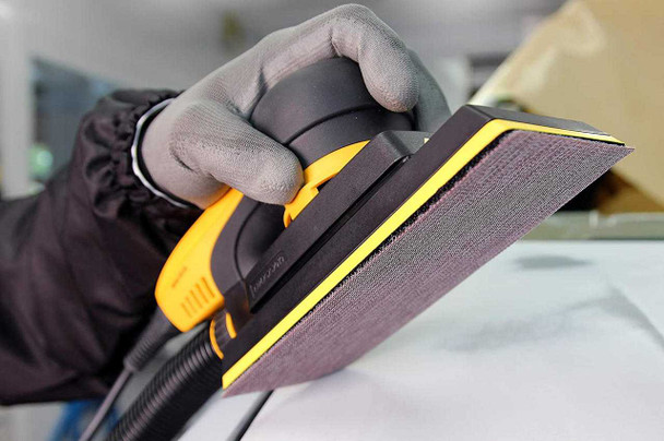 2-3/4 x 8-Inch 80 Grit Mesh Abrasive Dust Free Sanding Sheets, Box of 50 Sheets