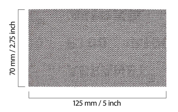 Mirka 2-3/4 x 5-Inch Mesh Abrasive Dust Free Sanding Sheets