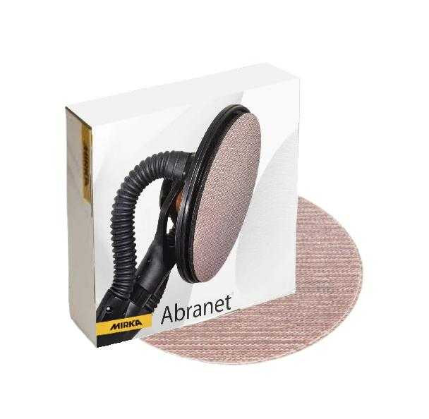 Mirka Abranet 9 in. Mesh Grip Disc 80G, Qty. 25