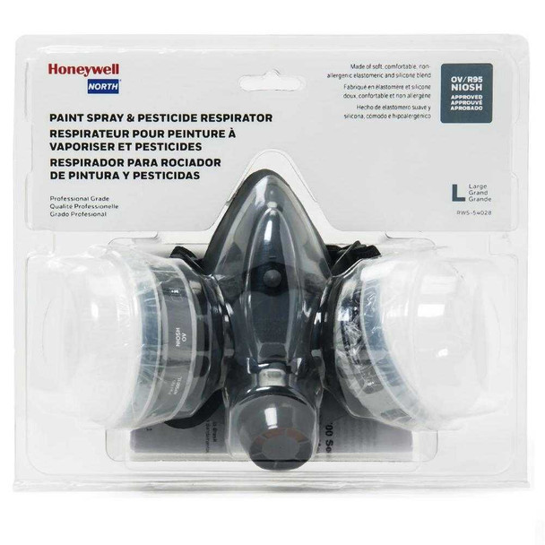 5500 Series OV/R95 Half Mask Respirator- Size Large