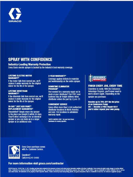 390 PC Electric Airless Sprayer, Hi-Boy