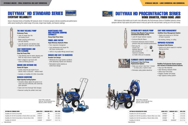 Mark IV HD 3-in-1 ProContractor Series Electric Airless Sprayer