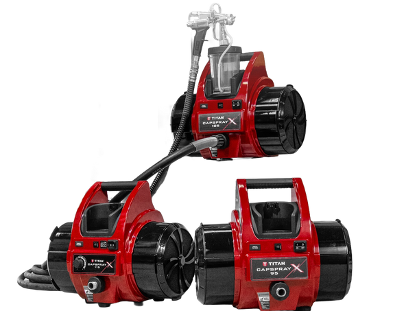 Titan CAPSPRAY X Series 115 with Maxum II Spray Gun