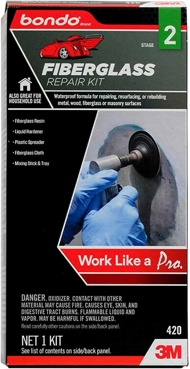 Bondo Fiberglass Blanket Repair Kit