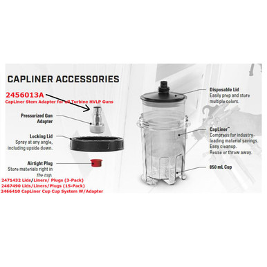 Titan CapLiner Cup Complete System with Adapter for Titan Maxum II