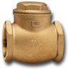 32mm or 1 1/4" Brass SWING Check Valve with rubber seat