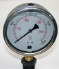 Pressure Gauge 0 - 400 kpa Glycerine Filled 100mm Dial