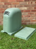 Polyslab with Pump Cover in Rivergum Polyethylene 640mm x 340mm x 550mm High