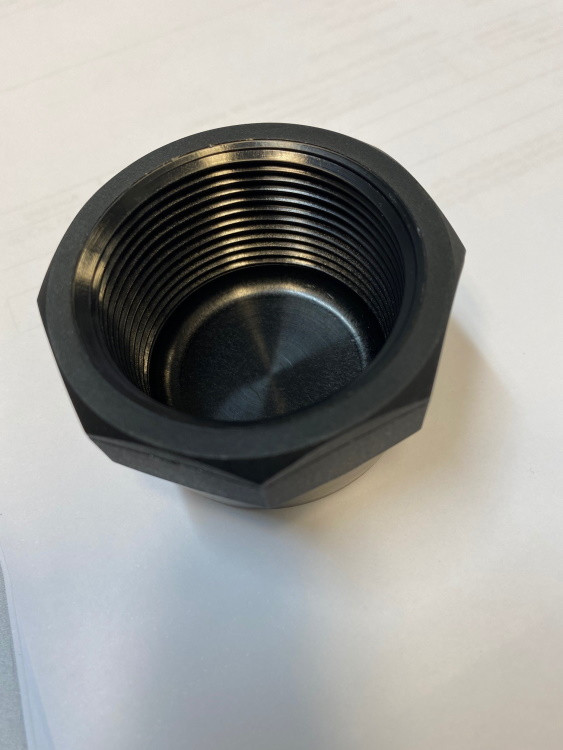 Cap 1 1/2" Nyglass (Glass Reinforced Nylon) BSP Threads