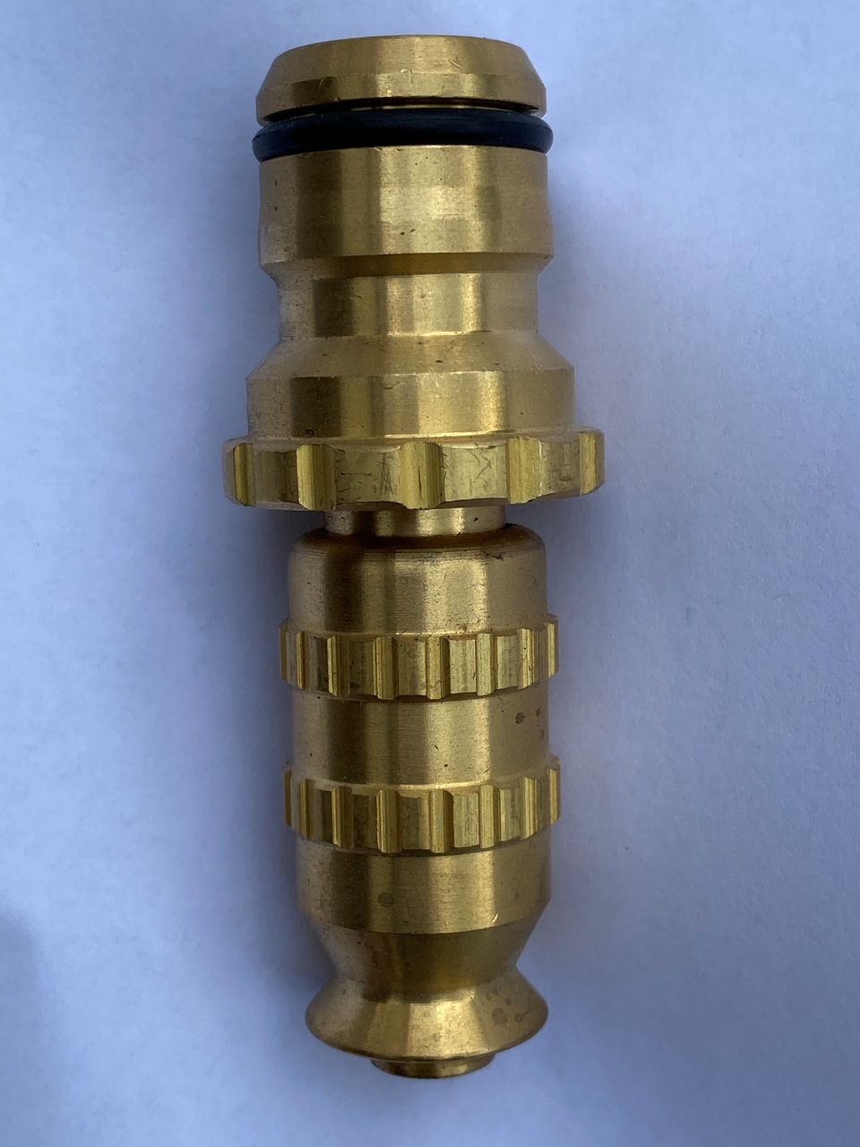 Brass "Jumbo" nozzle with 12mm Click-On Connection