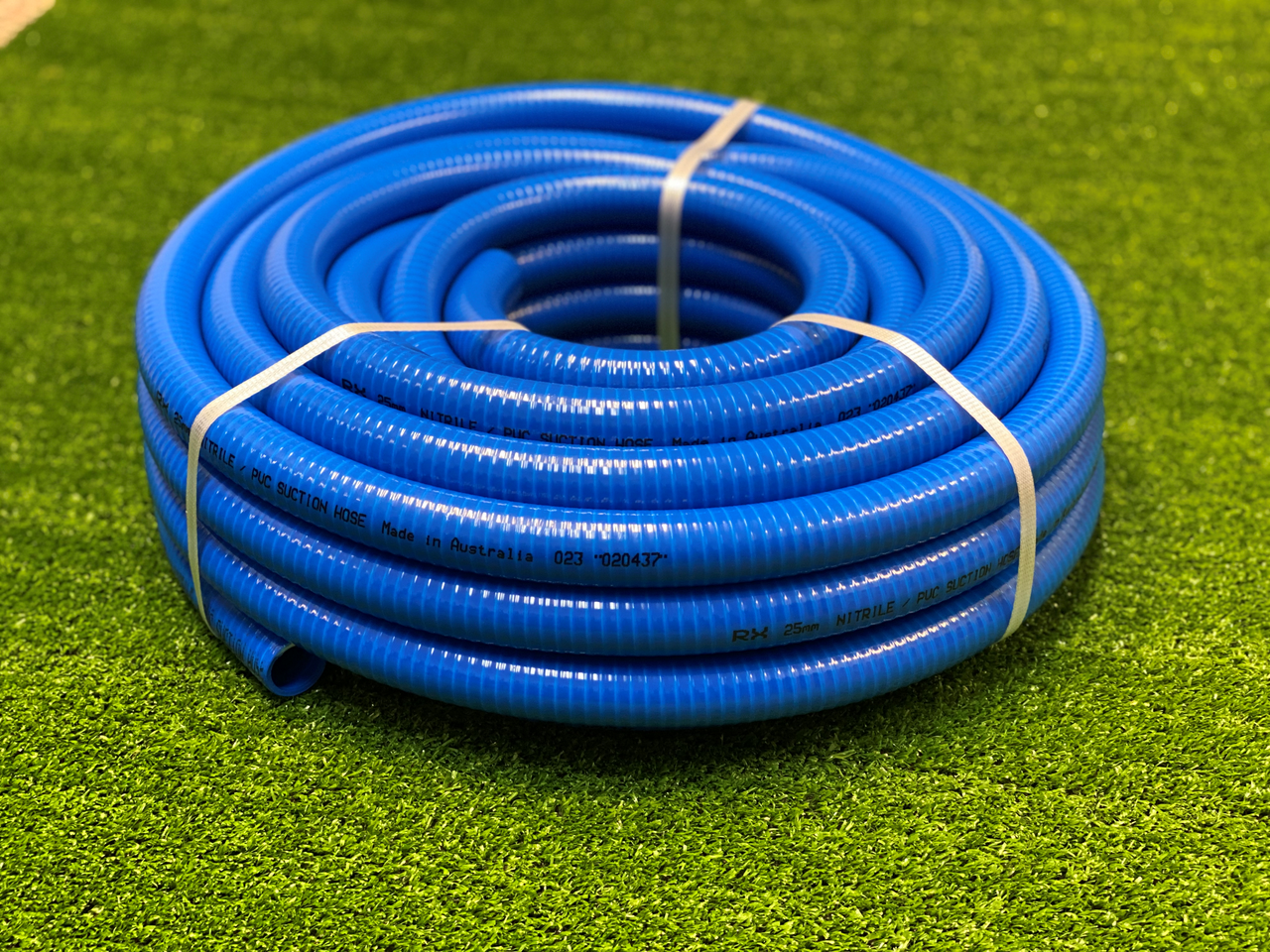 25mm ID Blue PVC & Nitirile Suction Hose - per meter