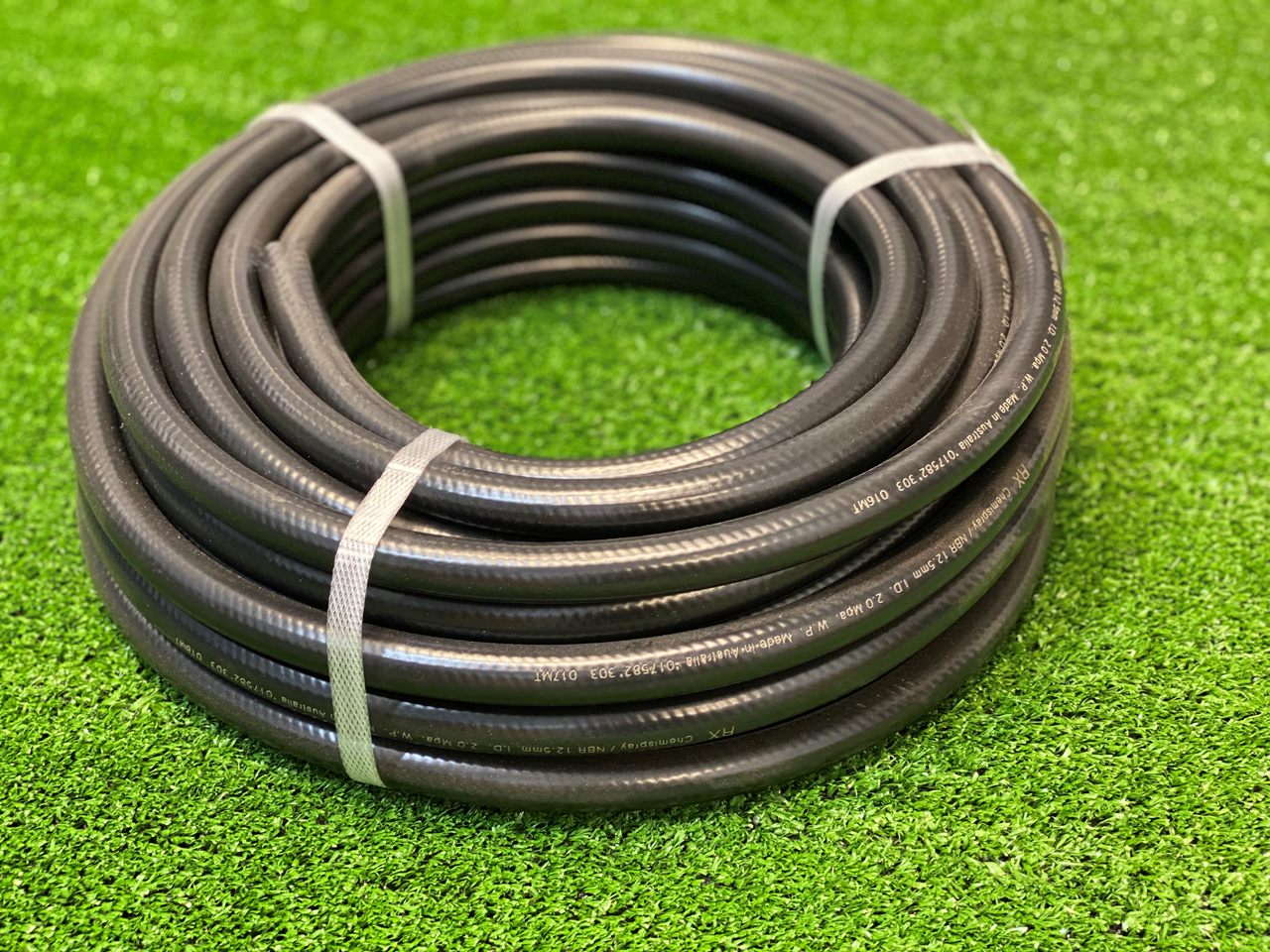 Steel hose reel for up to 80m of 12.5mm I.D. Hose - Australian