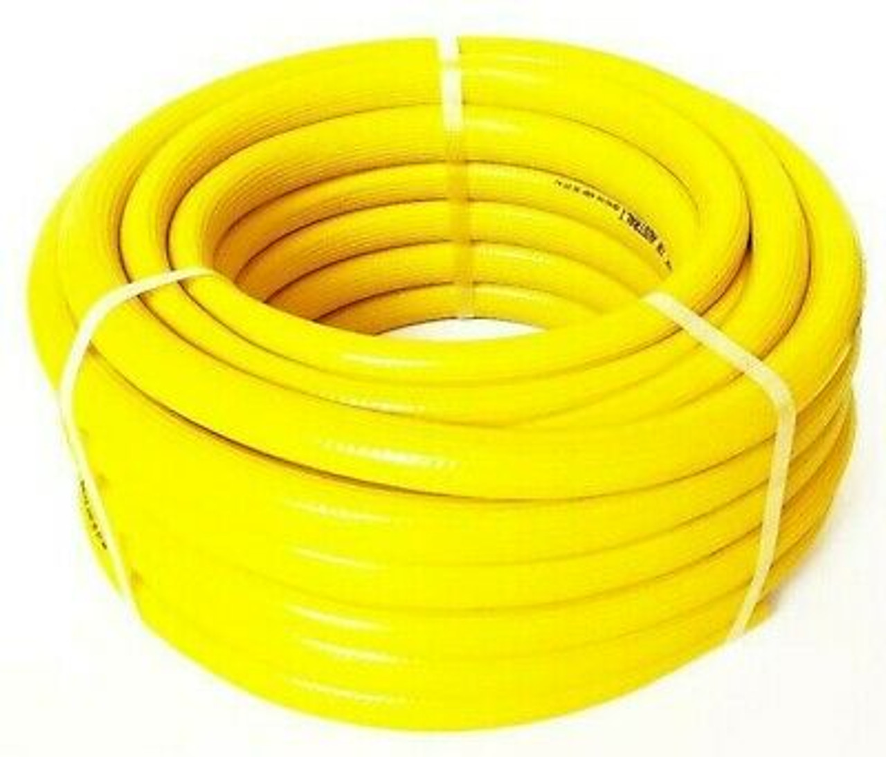 25mm Safety Yellow Hose - Air & Water, Per Metre